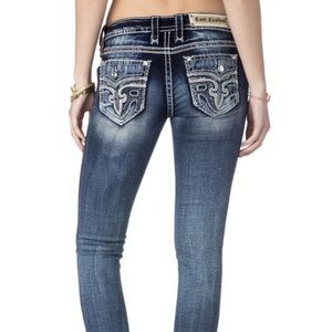 Brand new rock revival skinny Brielle jeans